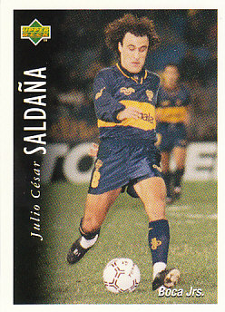 Julio Cesar Saldana Boca Juniors 1995 Upper Deck Futbol Argentina #18